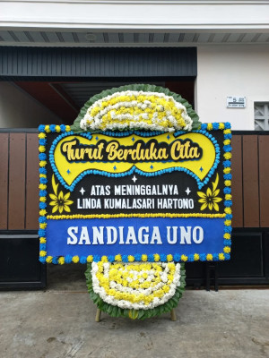 Papan Bunga Duka di Padang Panjang